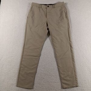 Bonobos Golf Pants Mens Size 32x30 Tan Performance Slim Taper Office Buisness